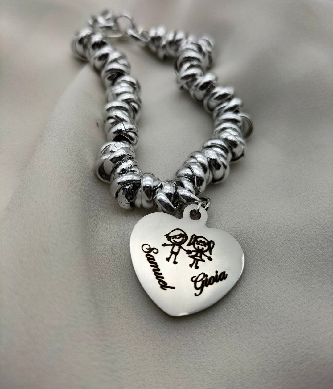 Bracciale incisione personalizzata