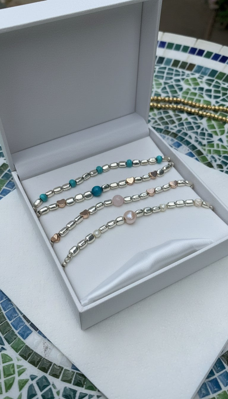 Bracciali pepite con dettagli