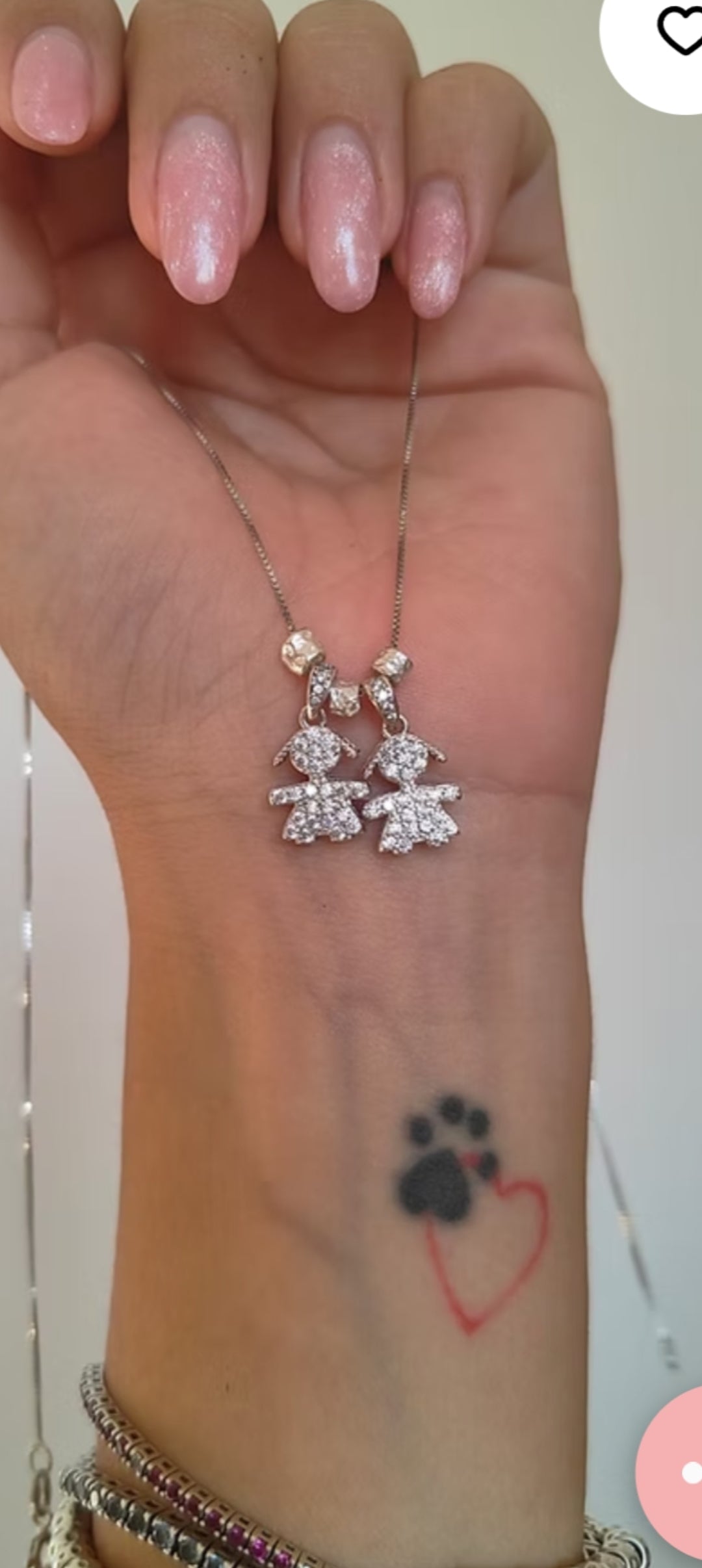 Collana granelli e bebè