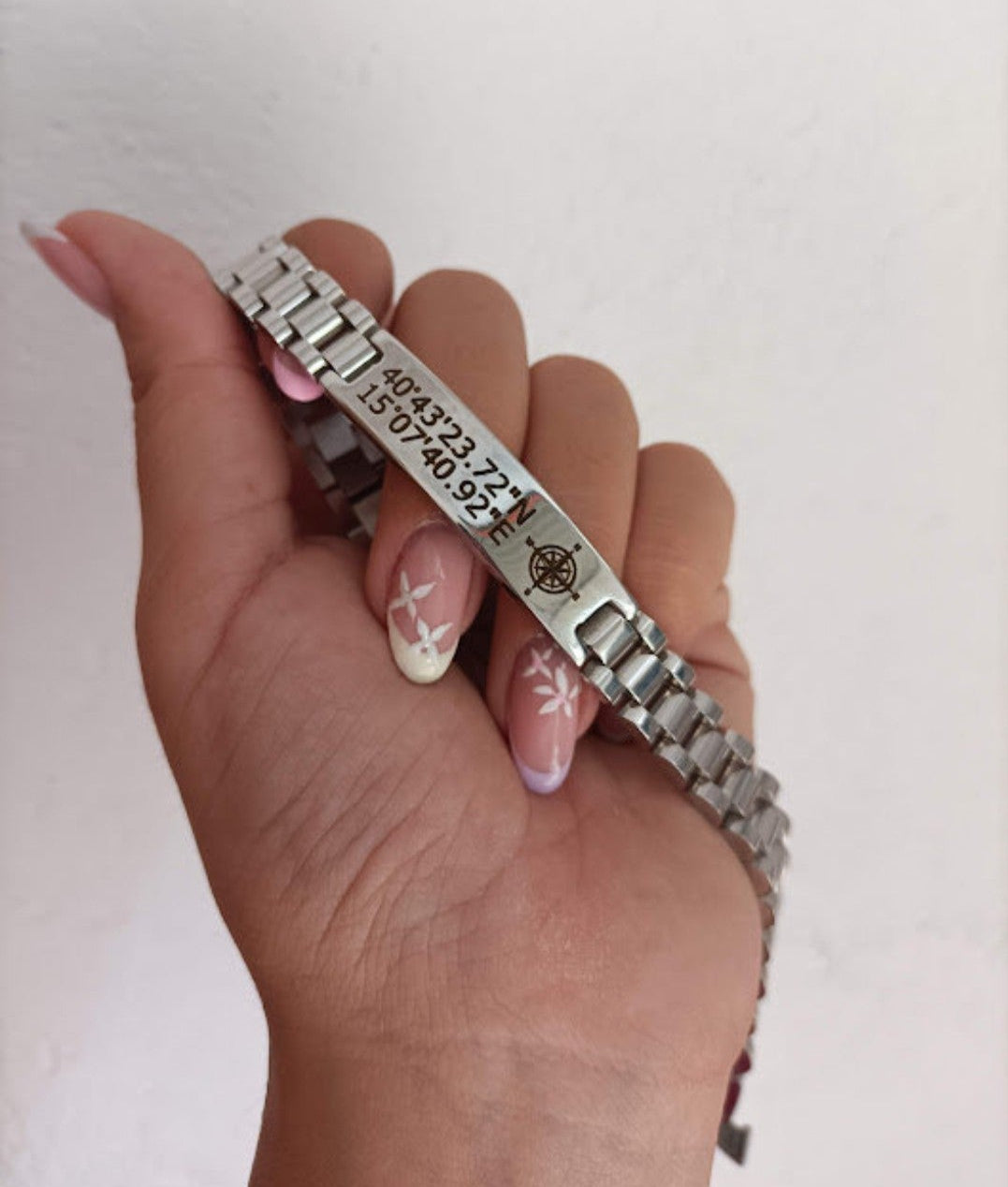 Bracciale uomo incisione personalizzata