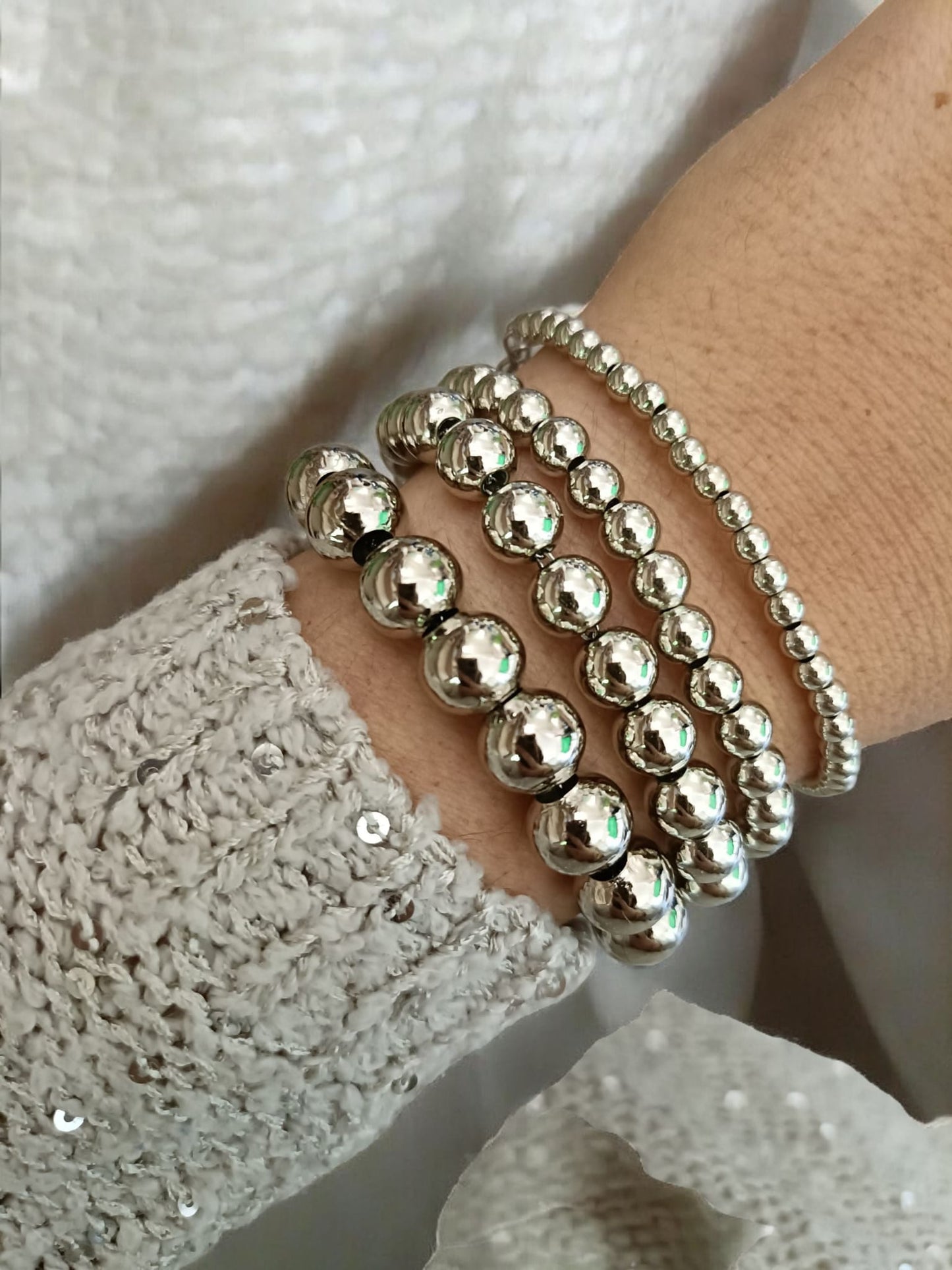 Bracciali sfere varie misure