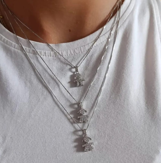 Collana bebè swarovski