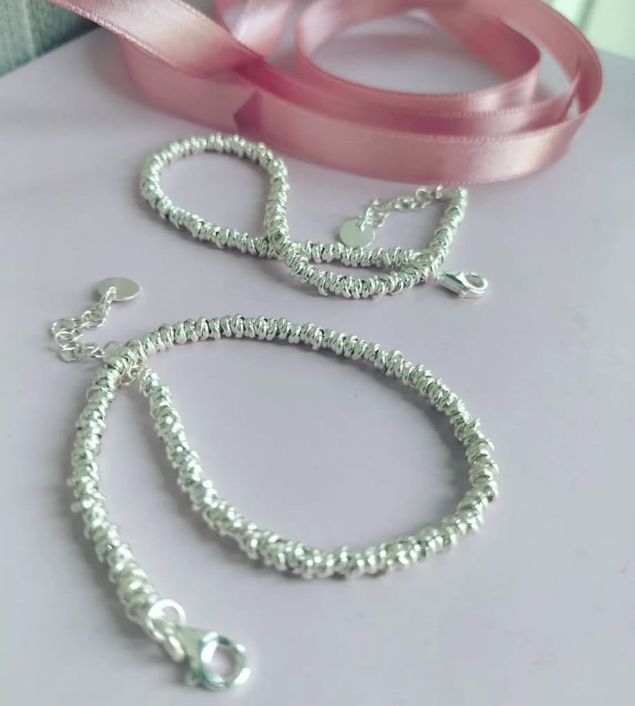 Bracciale nodini piccoli