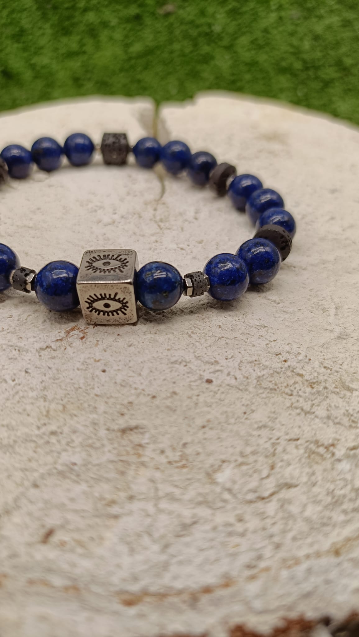 Bracciale pietra Lapislazzuli