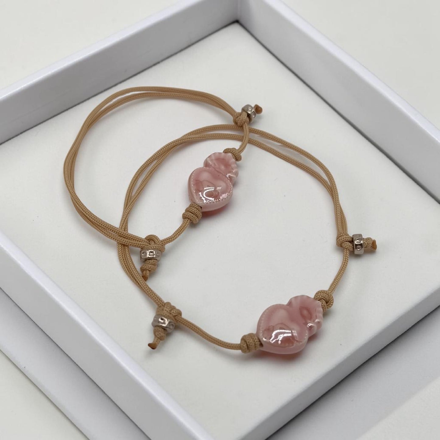 Bracciale mamma bimbi con cuore sacro