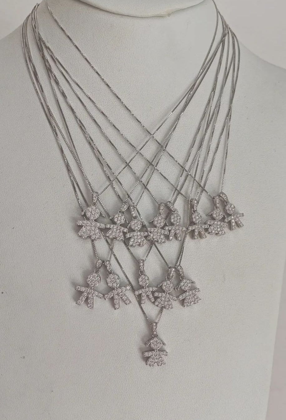 Collana bebè swarovski