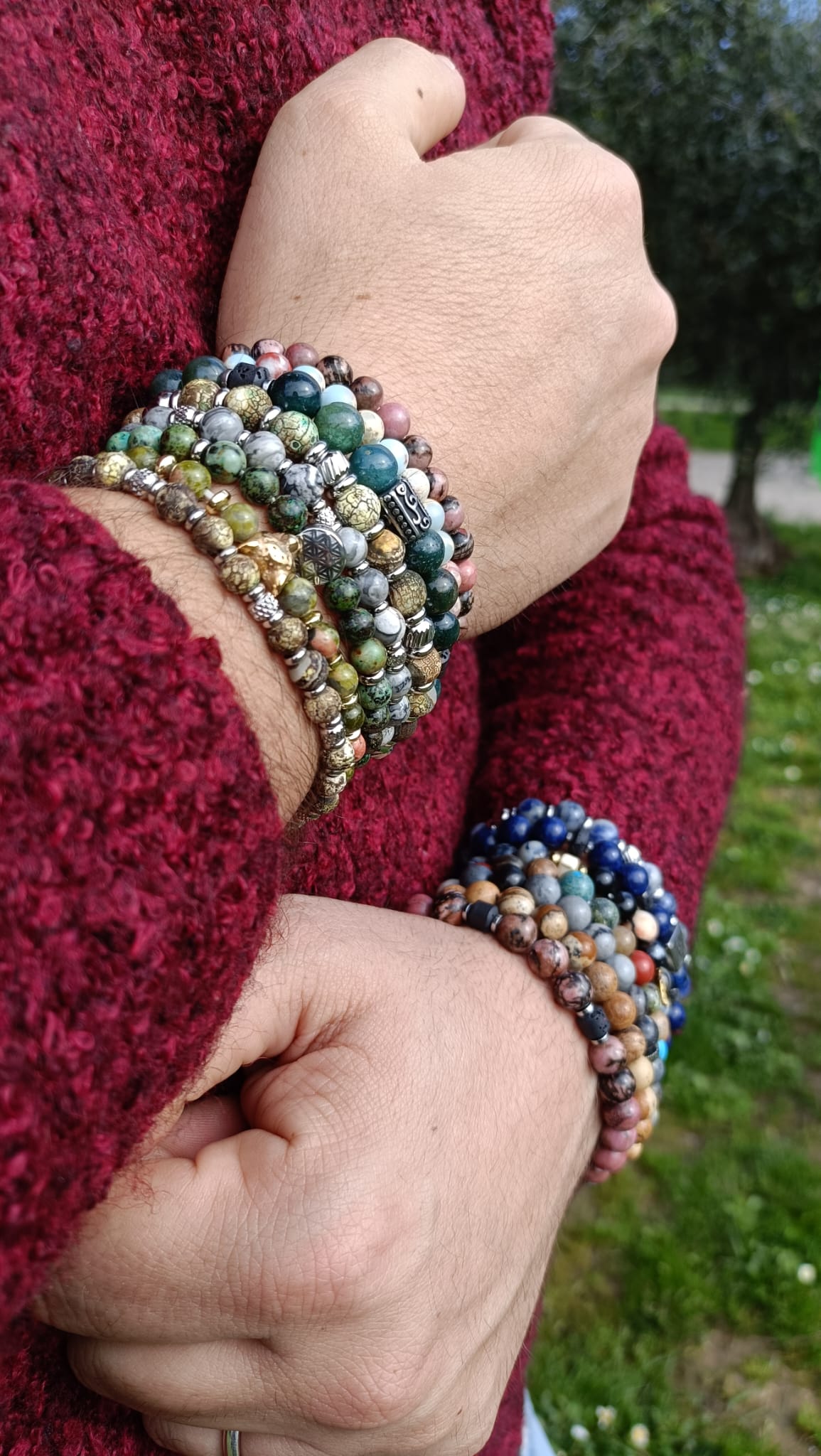 Bracciale pietreLardenite