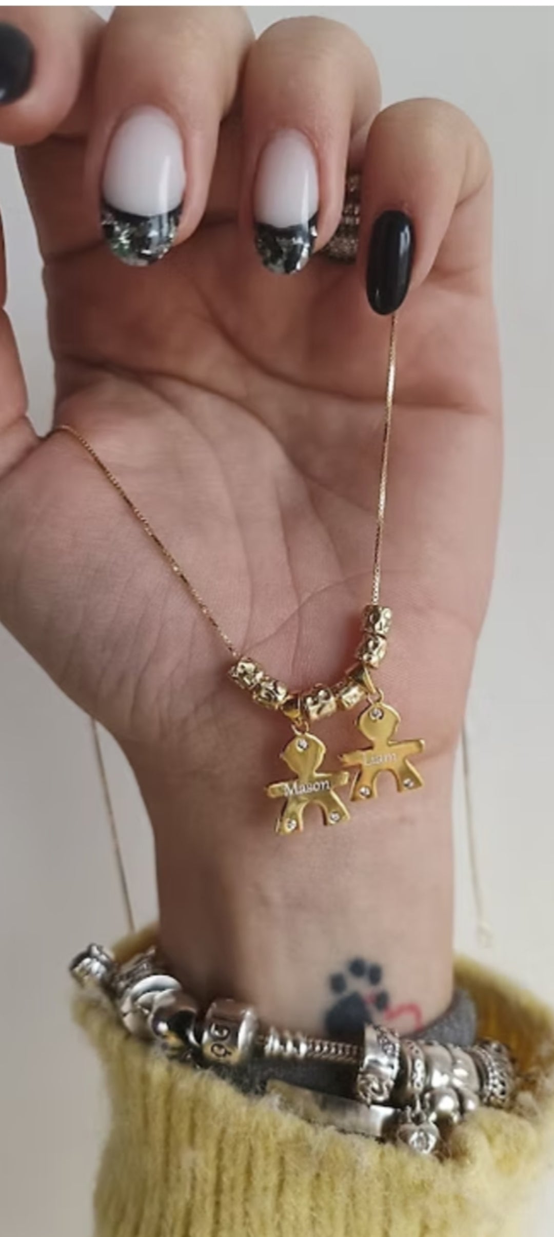 Collana granelli e bebè