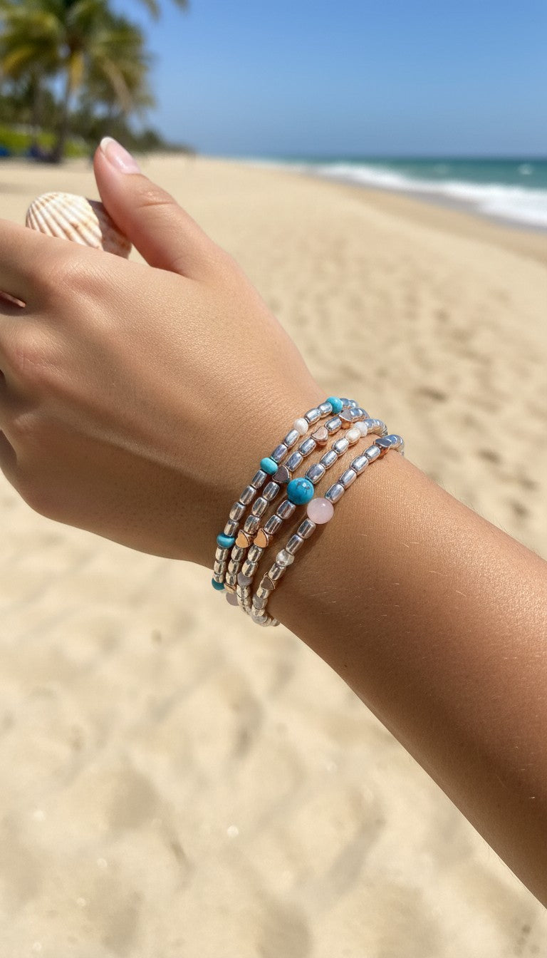 Bracciali pepite con dettagli